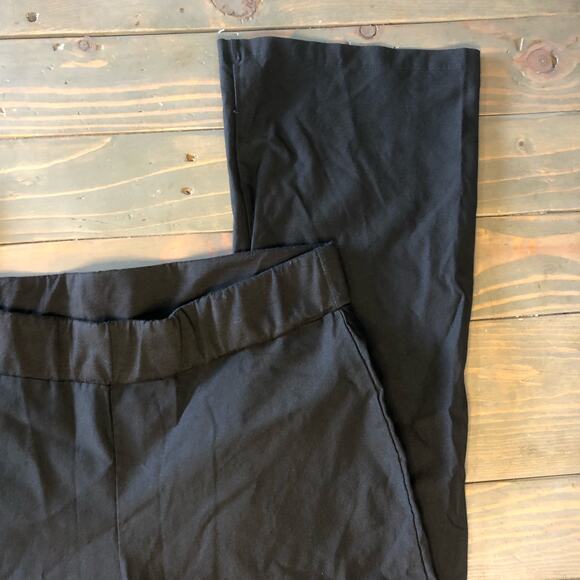 Julie’s Closet Maternity black bootcut pants women's size large - Picture 1 of 7
